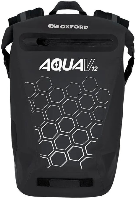 Oxford rygsæk aqua v 12 rygsæk aqua v12 sort 12l