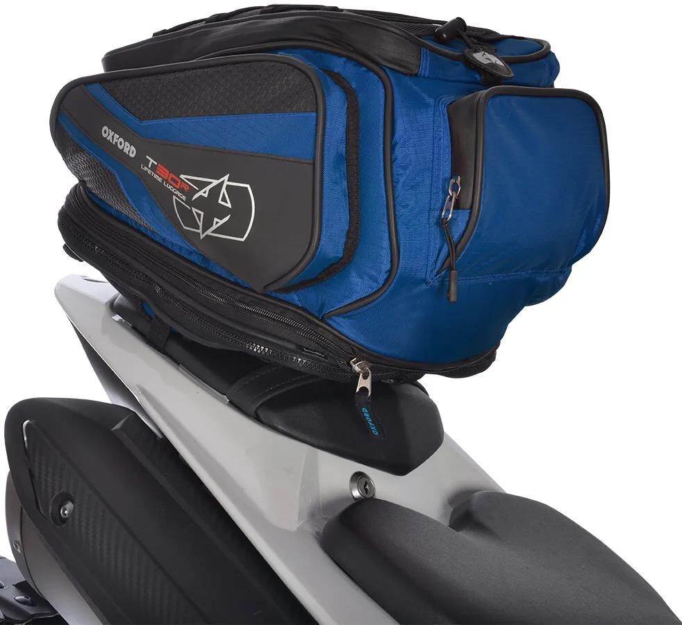 Oxford bagtaske t30r baglomme t30r blå 30l