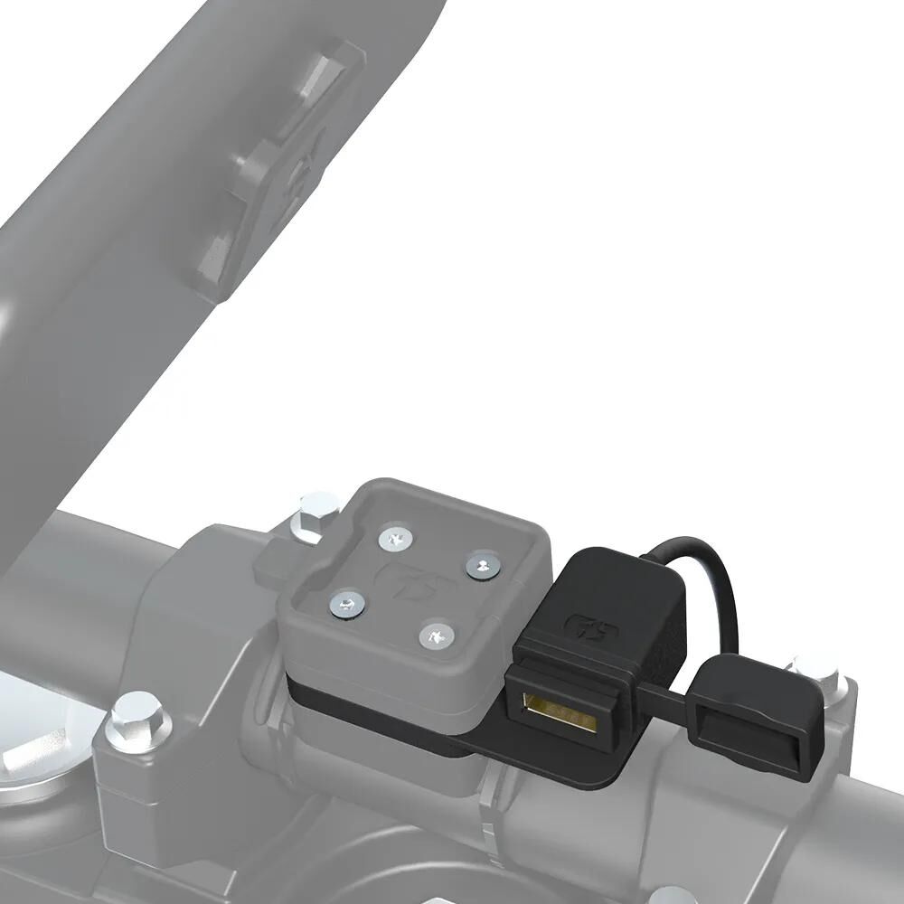 Oxford usb adapter cliqr usb opladning. adapter sort