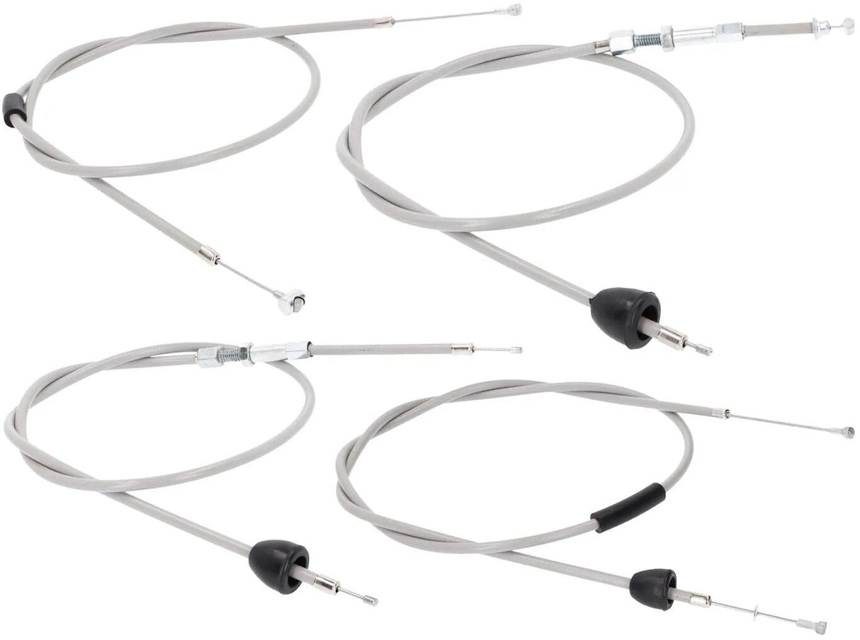 101 oktan bowden kabel sæt bowden kabel sæt 101.octa 4tlg grå