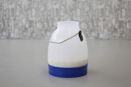 Kerbl produkter mælkespand halvgennemsigtig blå 30 liter