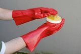 Keron produkter handske pvc rød 35cm