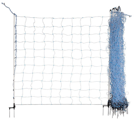 Ako producten schapennet ovinet blauw wit 170cm x 25m dubbele pen