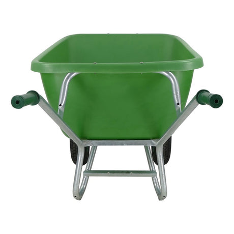 Fort producten kruiwagen f s 200l groen verz onderstel 2 luchtwiel