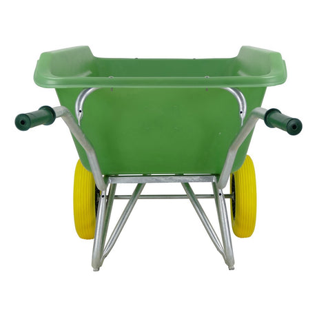 Fort products wheelbarrow f s 350l green galvanized base 2 mm wheel