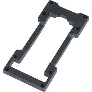 Mik Double Decker - For Mik Adapterplaat - Sort