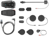 Interphone hjelm kommunikationssystem u-com 8 r com. systemhjelm u-com8r enkeltsæt