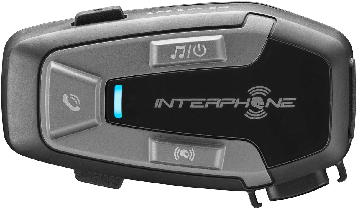 Interphone hjelm kommunikationssystem u-com 6 r com. systemhjelm u-com6r enkeltsæt