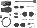 Interphone hjelm kommunikationssystem u-com 6 r com. systemhjelm u-com6r dobbeltsæt