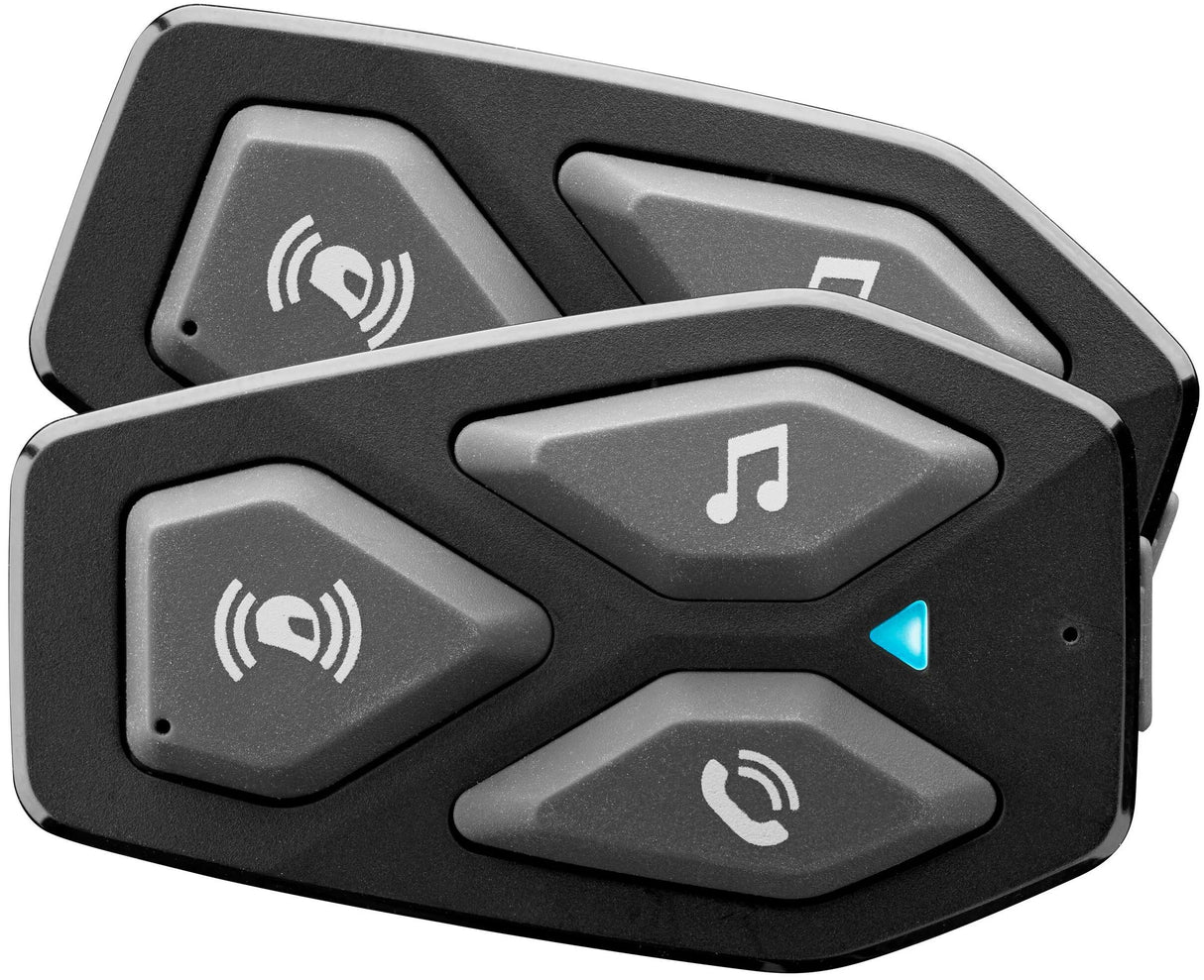 Interphone hjelm kommunikationssystem u-com 3 com. system u-com3 dobbeltpakke