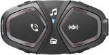Interphone hjelm kommunikationssystem aktiv hjelm com.system interp. enkelt sæt