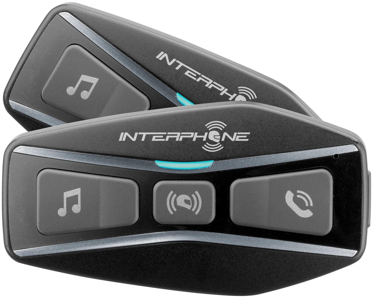 Interphone hjelm kommunikationssystem u-com 4 com. systemhjelm u-com 4 dobbelt pac