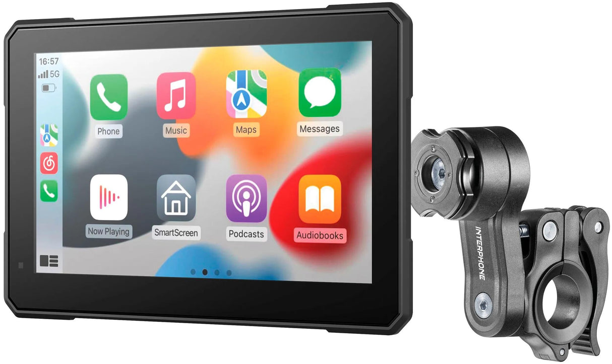 Interphone infotainment system sync70 essential smart display ridesync e car play, Android auto 7