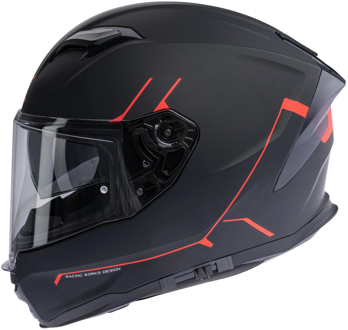 Spec-x helhjelm sx-82.03 r2 stinger hjelm sx-82.03 r2 sort mat rød xl pin rea
