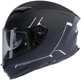 Spec-x helhjelm sx-82.03 r2 stinger hjelm sx-82.03 r2 sort mat grå s pin rea