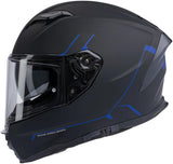 Spec-x helhjelm sx-82.03 r2 stinger hjelm sx-82.03 r2 sort mat blå l pin rea