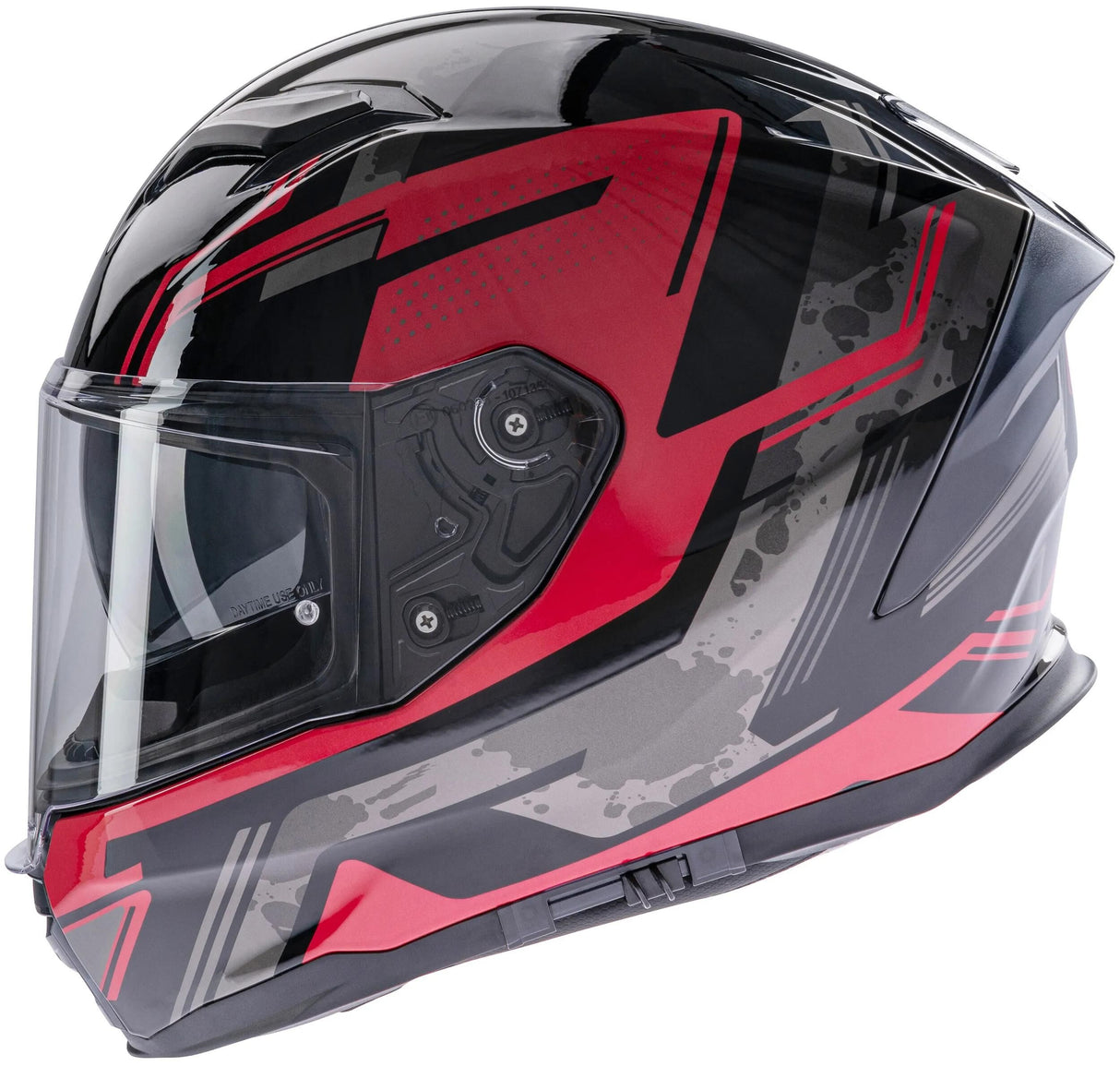 Spec-x helhjelm sx-82.03 r1 stinger hjelm sx-82.03 r1 rød sort grå m pin læst
