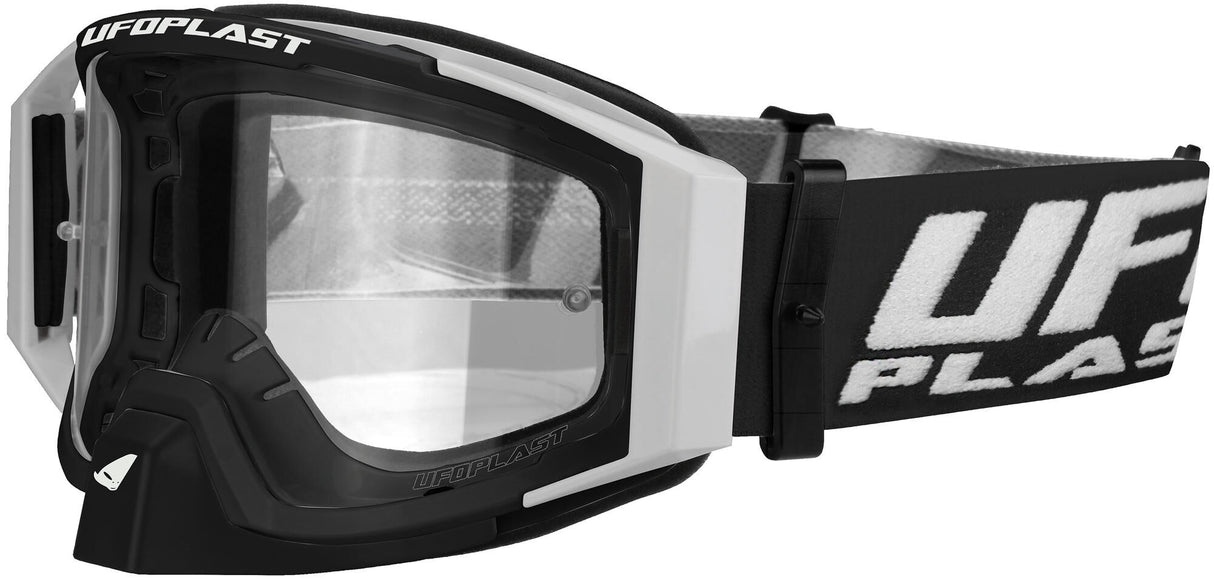 Ufo pee wise motocross goggles briller wise sort hvid