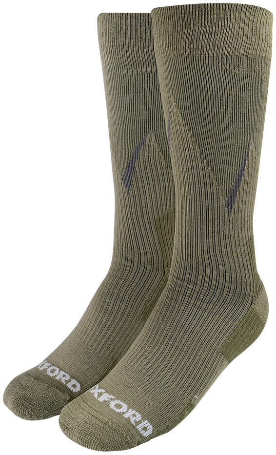 Oxford sokker merino oksestrømper merinostrømper khaki str. s