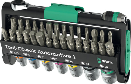 Wera værktøjstjek automotive 1, 38 stk
