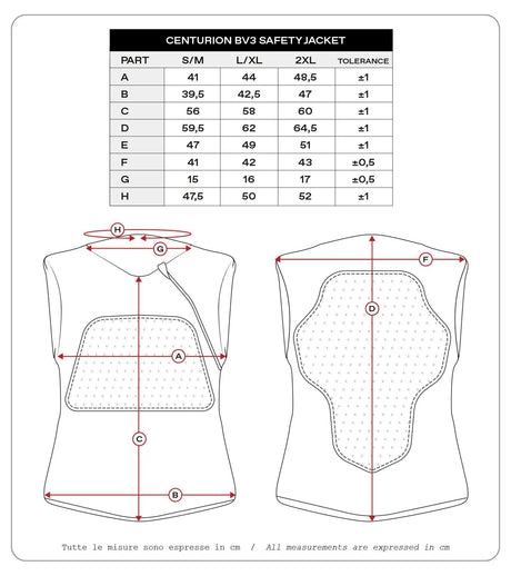 UFO Plast Protector Weste Centurion BV3 Protector Vest UFO BV3 Centurion Sort S M