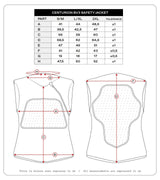 UFO Plast Protector Weste Centurion BV3 Protector Vest UFO BV3 Centurion Sort L XL
