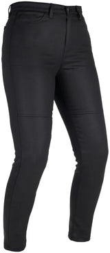Oxford bukser aa voksede jeggings bukser ao voksede dame sort regu str. 16
