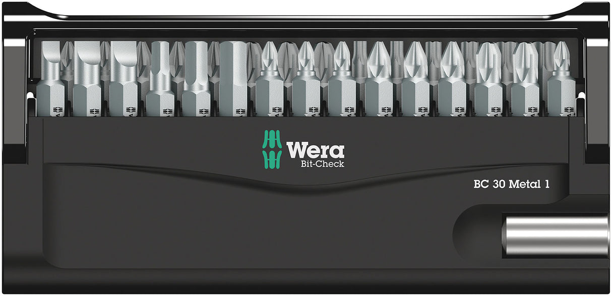 Wera bit-check 30 metal 1 sb, 30 stk