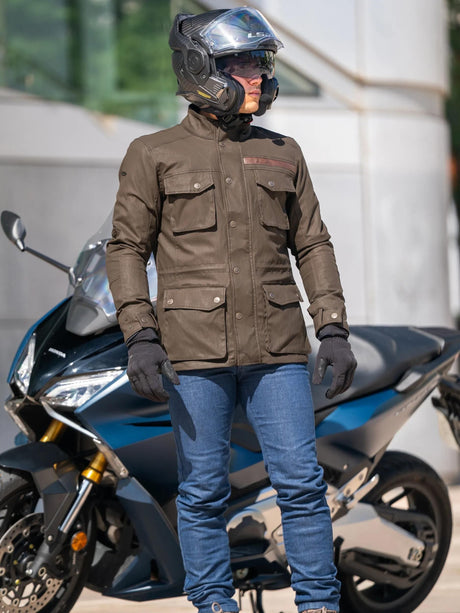 Ls2 jakke liberty man jakke liberty herre brun str. l