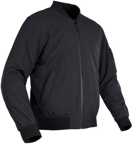 Oxford jakke bomber jakke bomber d2d sort gr. 4xl