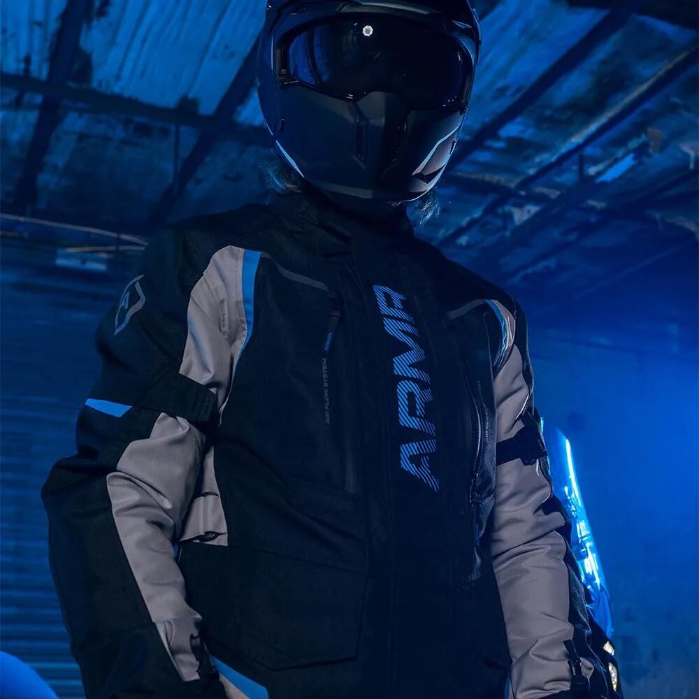Armr jakke kiso 4.0 jakke kiso 4.0 wp ms sort grå blå gr. xl
