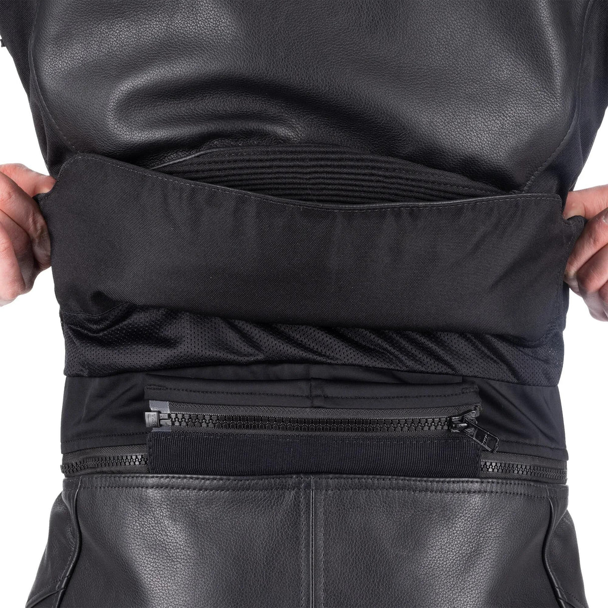 Armr lederjacke raiden 3.0 læderjakke raide 3.0 ms sort rød gr.3xl