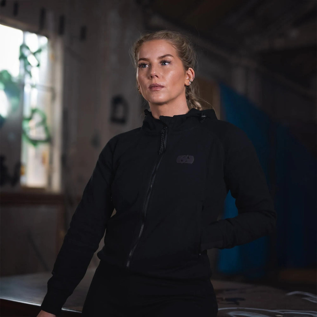 Oxford jakke armorulite aa contour hættetrøje armorlite contour ws black gr. 38