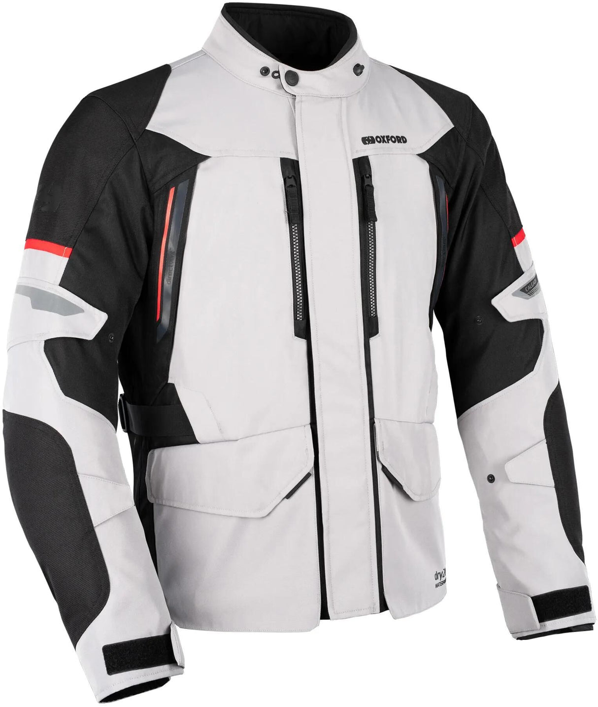Oxford jakke calgary 2.0 jakke calgary 2.0 d2d ms sølv sort gr.xl