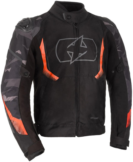 Oxford jakke omega 1.0 jakke omega 1.0 d2d ms sort camo rød 3xl