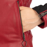 Oxford læderjakke radley læderjakke rad ws red 42