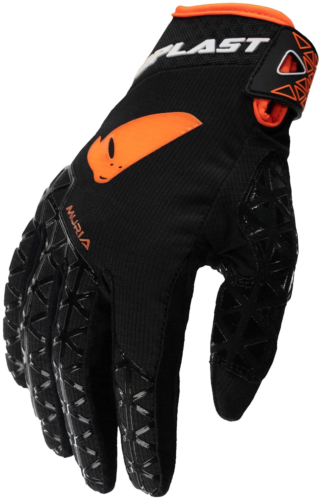Ufo tisse motocross handske muria handsker ufo muria orange sort gr. s