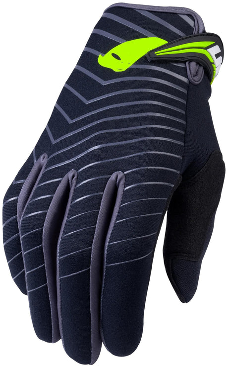 Ufo tissekrydshandsker ninjahandsker ufo ninja neopren sort gr. m