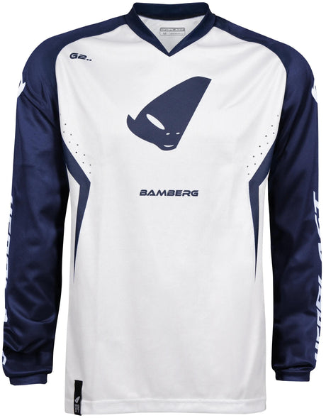 Ufo plast jersey mx bamberg mx jersey ufo bamberg blå gr. m
