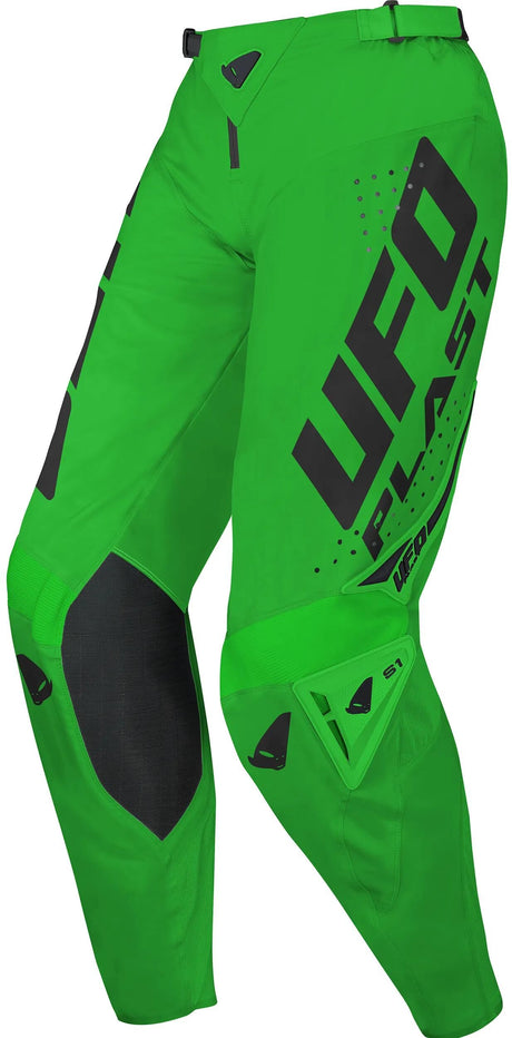Ufo plastslange mx radial mx bukser ufo radial neongrøn str. 50