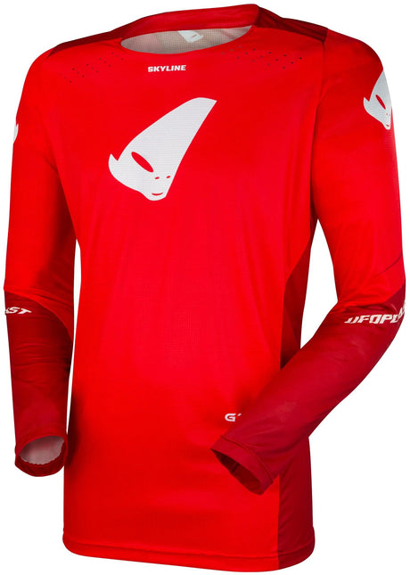 Ufo plast jersey mx skyline mx jersey ufo skyline rød gr. xxl
