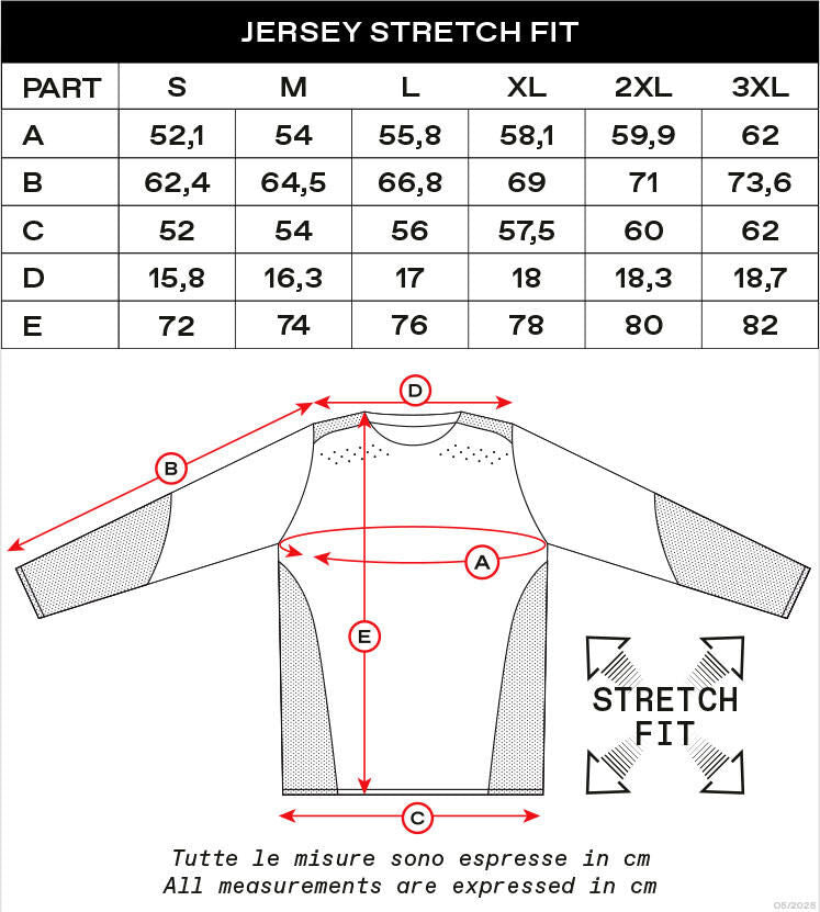 Ufo plast jersey mx ares mx jersey ufo ares grå sort gr. l