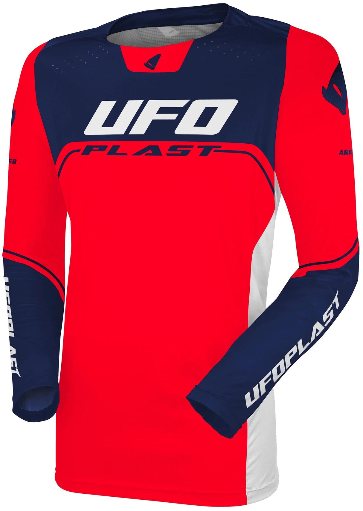 Ufo plast trøje mx ares mx trøje ufo ares rød blå gr. xl