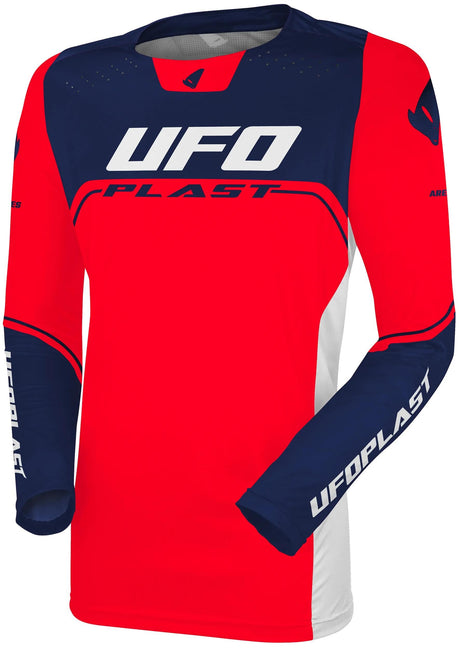 Ufo plast trøje mx ares mx trøje ufo ares rød blå gr. xxl