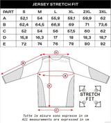 Ufo plast jersey mx ares mx jersey ufo ares hvid sort gr. l