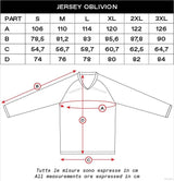 Ufo plast jersey mx oblivion mx jersey ufo oblivion rød hvid gr. xl