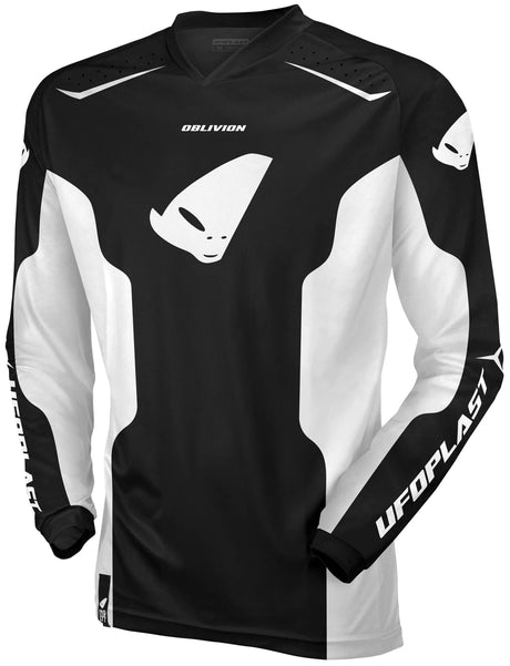 Ufo plast jersey mx oblivion mx jersey ufo oblivion sort hvid gr. l