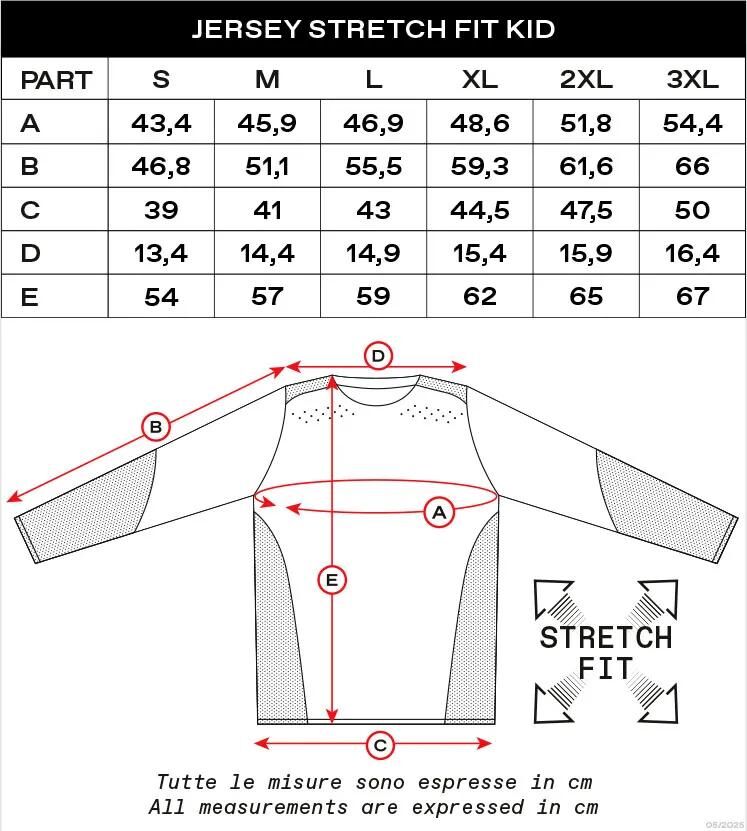 Ufo plast jersey ares børn børne trøje ufo er grå råd gr. xs