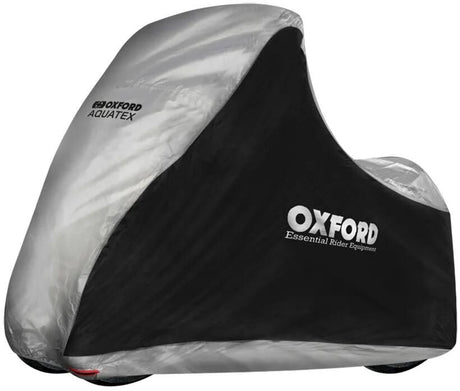 Oxford foldegarage aquatex cykelcover aquate mp3 sort sølv