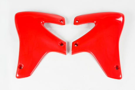 Ufo plast radiator cover radiator covers ufo honda red